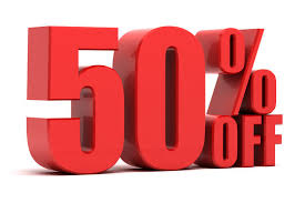50% off Warehouse Clearance. Discount Shown at checkout ALL 50% off
