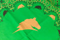 Green Parelli Bandana with 2 color design