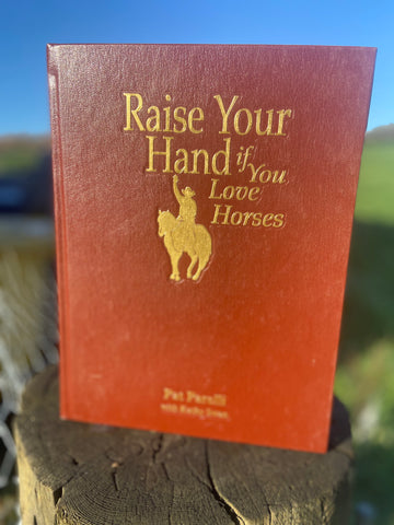 Leather Bound -Raise Your Hand Book