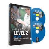 Level 2 combo- 22 ft Ground Training Rope with Popper with Level 2 online DVD